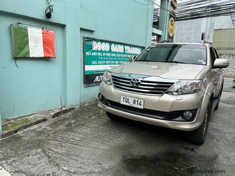 Toyota Fortuner G in Philippines