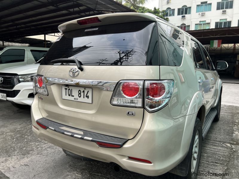 Toyota Fortuner G in Philippines