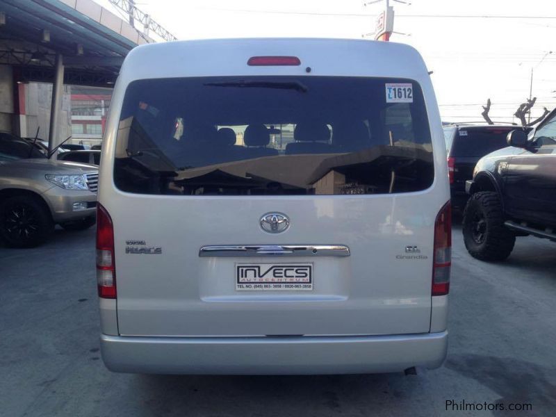 Toyota Hiace GL grandia in Philippines