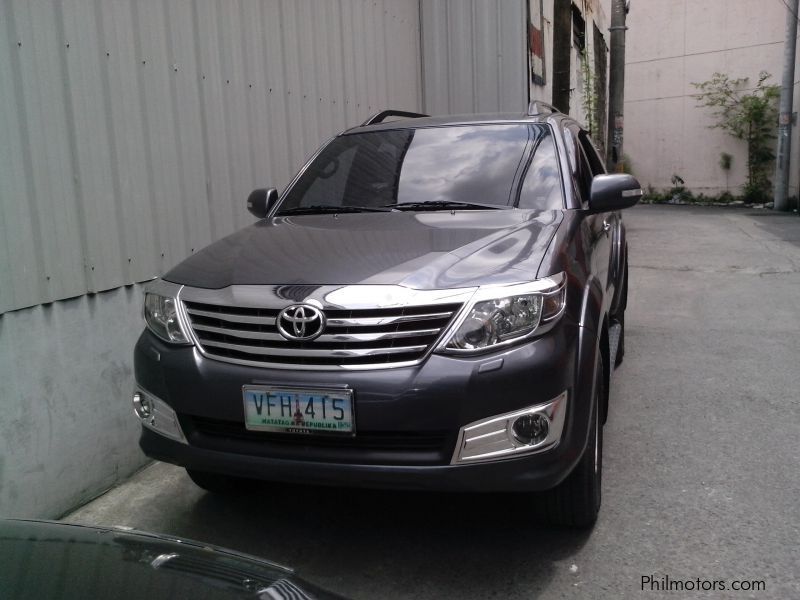 Toyota Toyota Fortuner G 4x2 2.5  2012 in Philippines