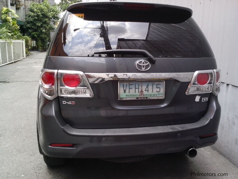 Toyota Toyota Fortuner G 4x2 2.5  2012 in Philippines