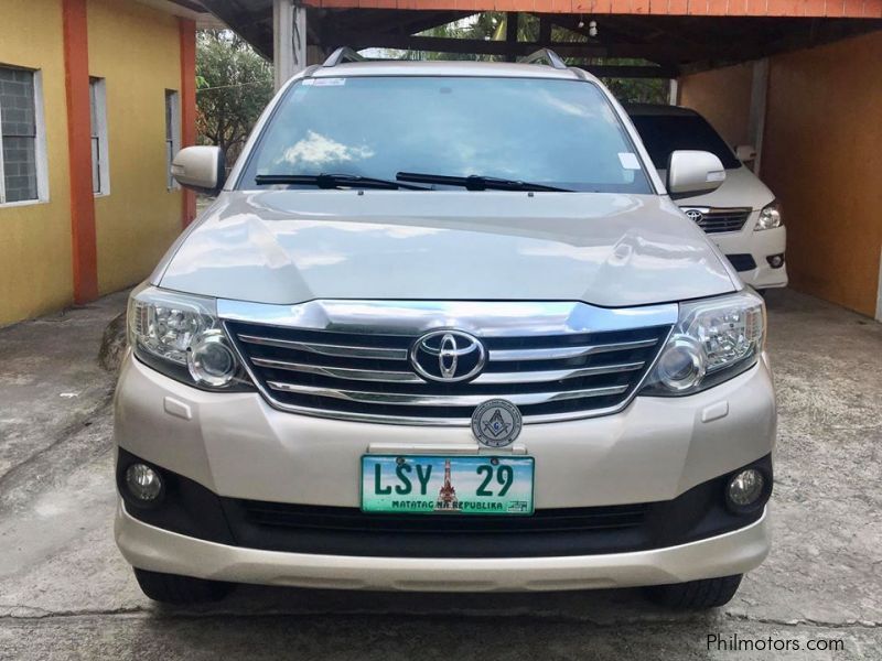 Toyota fortuner in Philippines