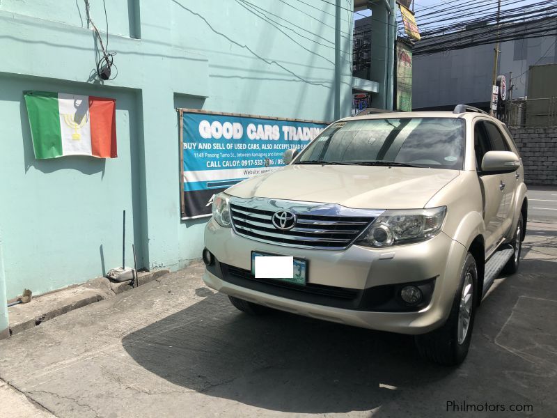 Toyota Fortuner G in Philippines