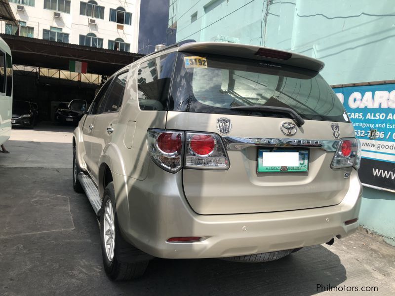 Toyota Fortuner G in Philippines