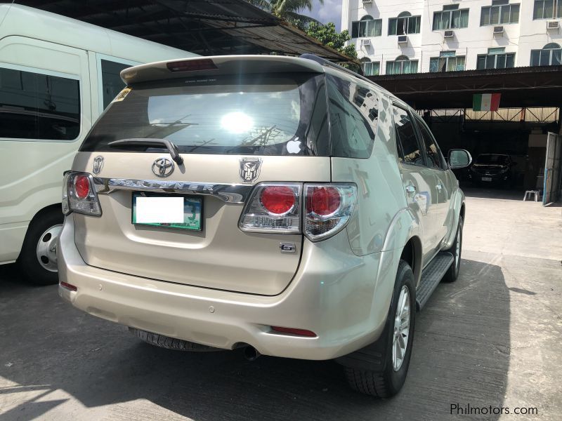 Toyota Fortuner G in Philippines