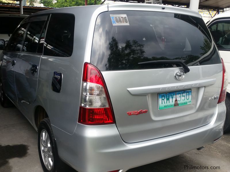 Toyota Innova E in Philippines