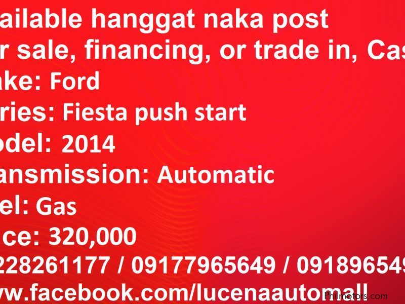 Ford fiesta automatic Lucena City in Philippines