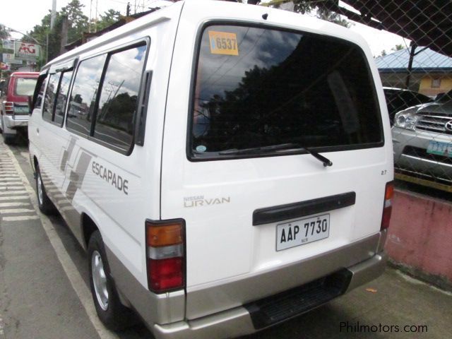 Nissan URvan escapade in Philippines