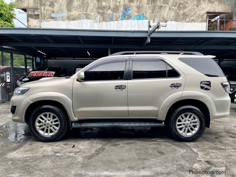 Toyota Fortuner G in Philippines