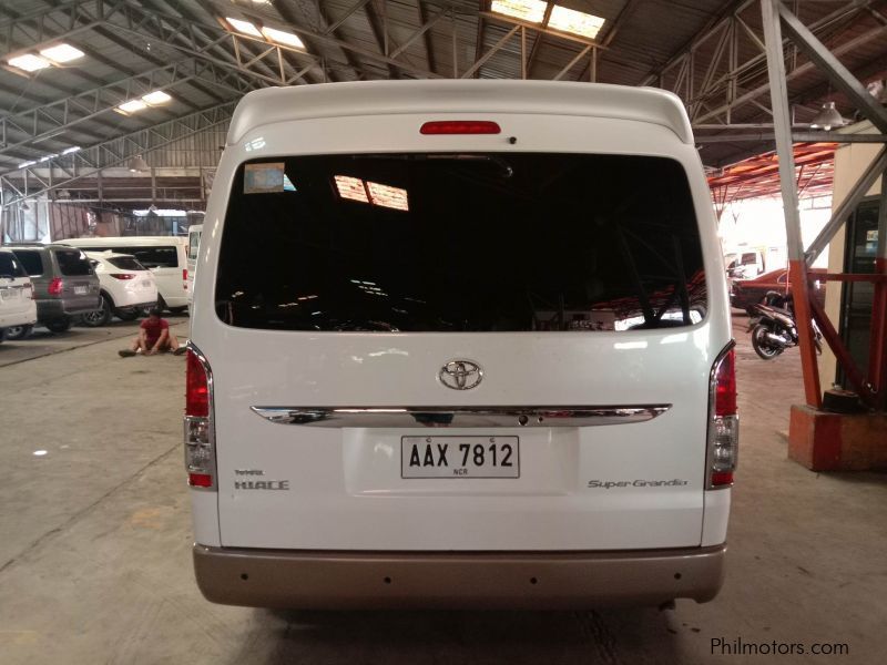 Toyota Hiace Super Grandia in Philippines