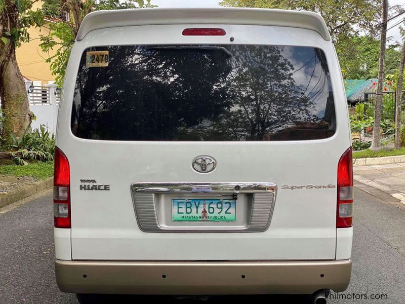 Toyota Hiace Super Grandia Limited in Philippines