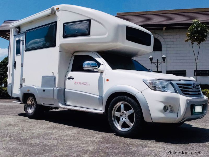 Toyota Hilux and Carryboy Caravan Mobile Home Recreational Vehicle RV in Philippines