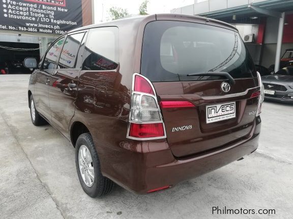 Toyota Innova E in Philippines