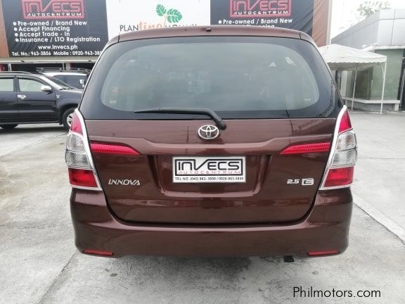 Toyota Innova E in Philippines