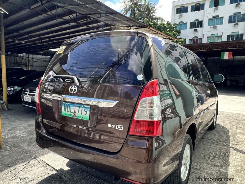 Toyota Innova G  in Philippines