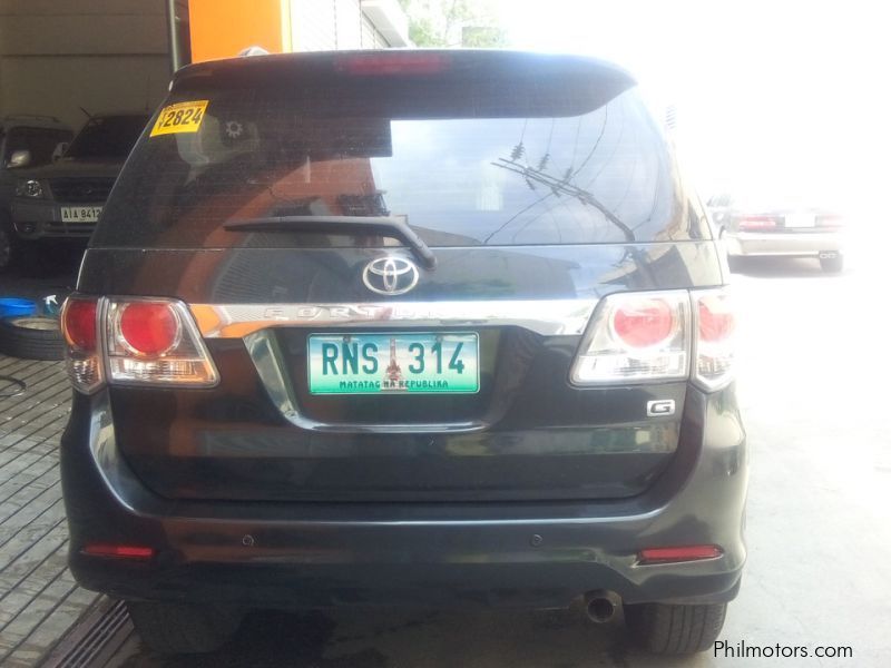 Toyota Toyota Fortuner 2.7 G 4x2 automatic gas 2014 in Philippines