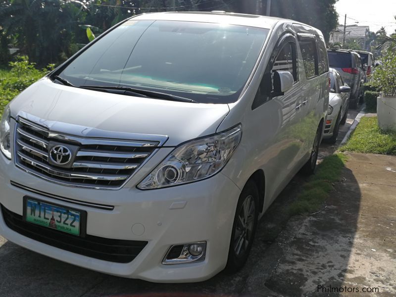 Toyota alphard in Philippines