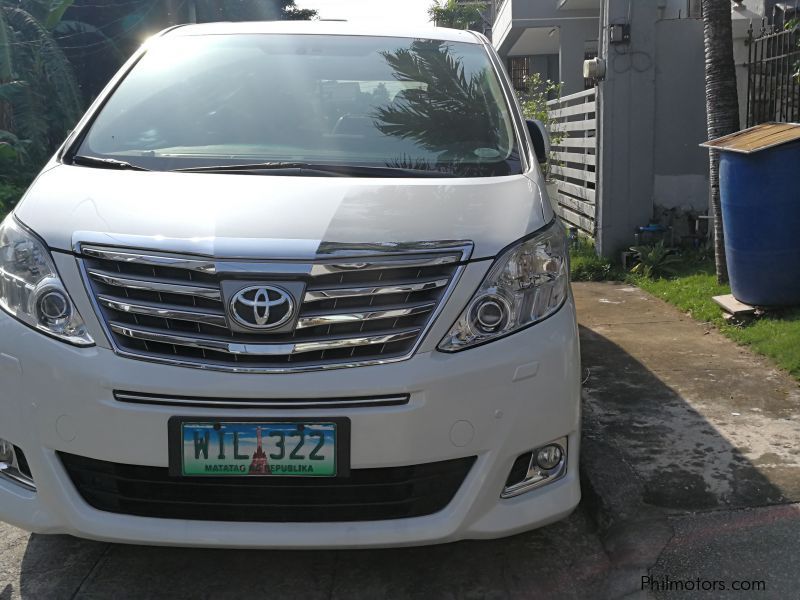 Toyota alphard in Philippines