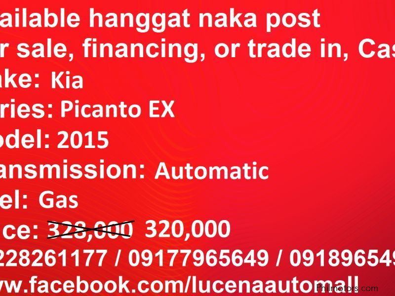 Kia Picanto EX automatic Lucena City in Philippines