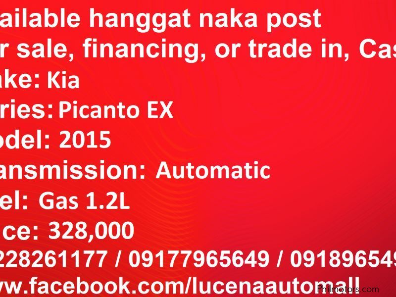 Kia Picanto EX automatic Lucena City in Philippines