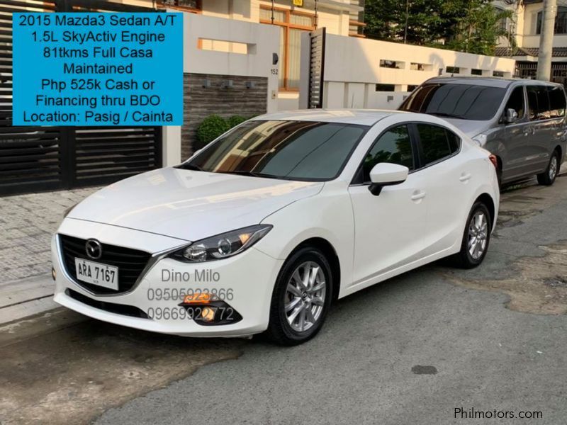 Mazda 3 1.5L in Philippines