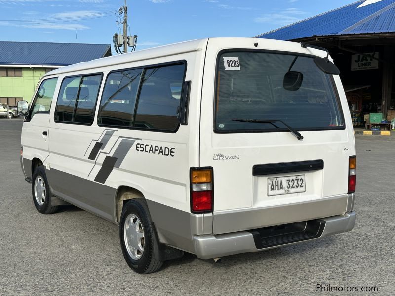 Nissan Urvan Escapade MT Van Lucena City in Philippines