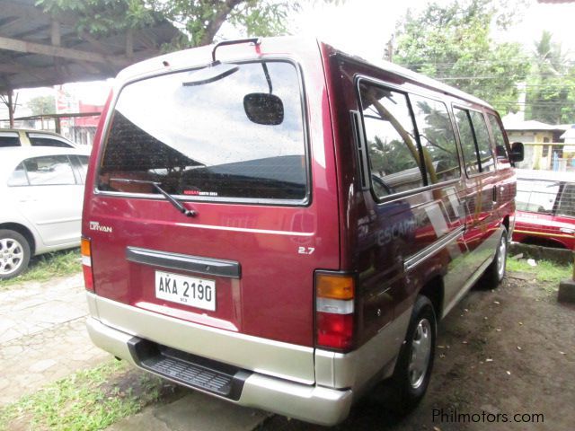 Nissan urvan escapade in Philippines