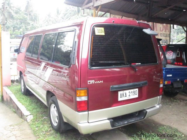 Nissan urvan escapade in Philippines