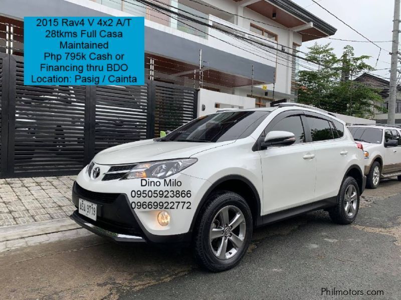 Toyota Rav4 V in Philippines