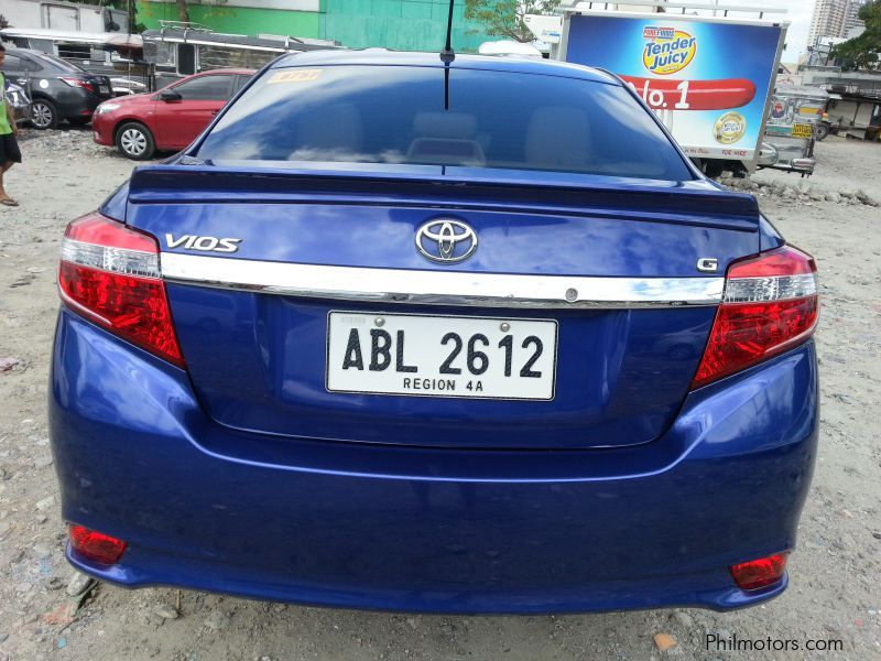 Toyota Toyota Vios 1.5 G automatic gas 2015 in Philippines
