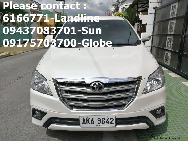 Toyota innova in Philippines