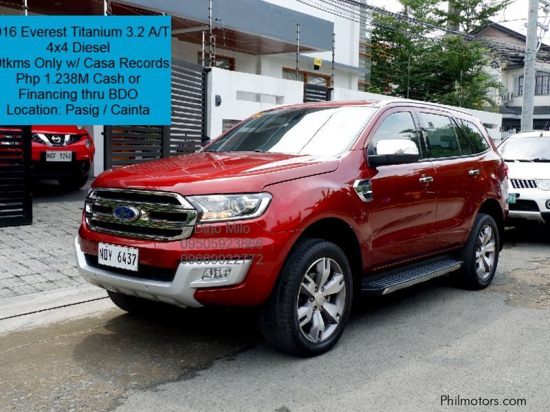 Ford Everest Titanium 4x4 in Philippines