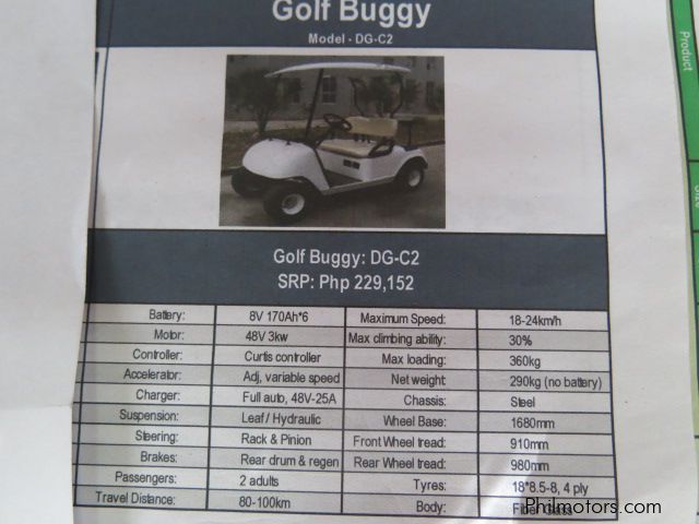 Other star 8 Golf buggy DG-c2 in Philippines