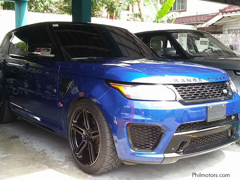 Range Rover Sport SVR 5.0L V8 Supercharged in Philippines