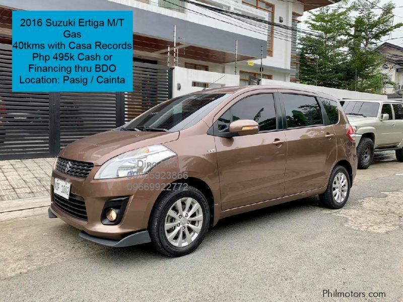 Suzuki Ertiga M/T Gas in Philippines