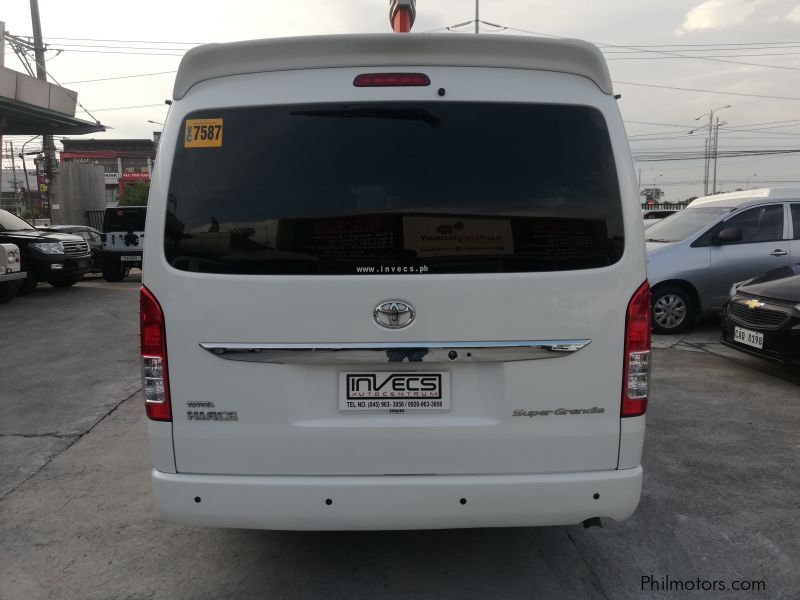 Toyota Hiace Super Grandia in Philippines