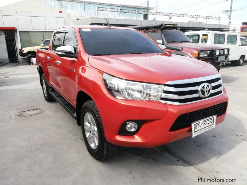 Used Toyota Hilux G 2016 Hilux G for sale Pampanga Toyota Hilux G