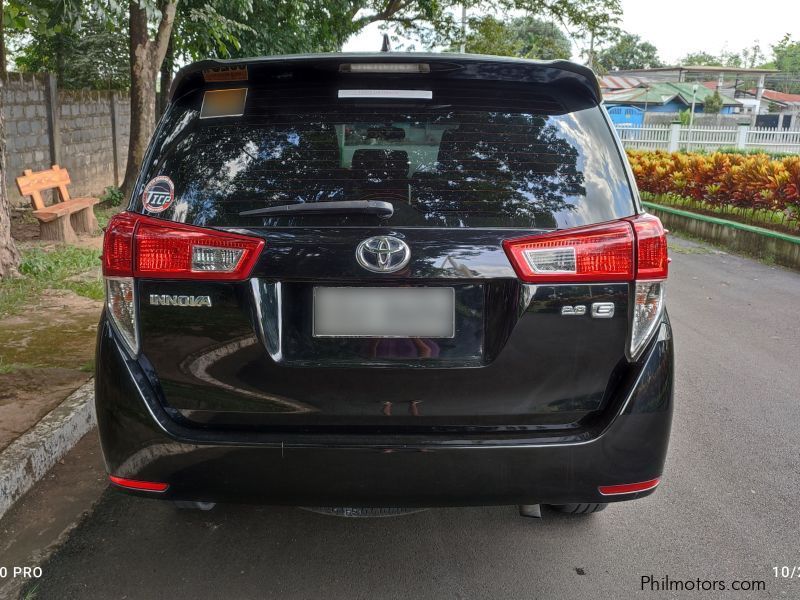 Toyota Innova E 2.8 Diesel MT in Philippines