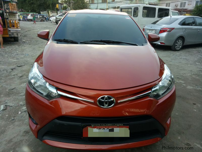 Toyota Toyota Vios 1.3 E automatic gas 2016 in Philippines