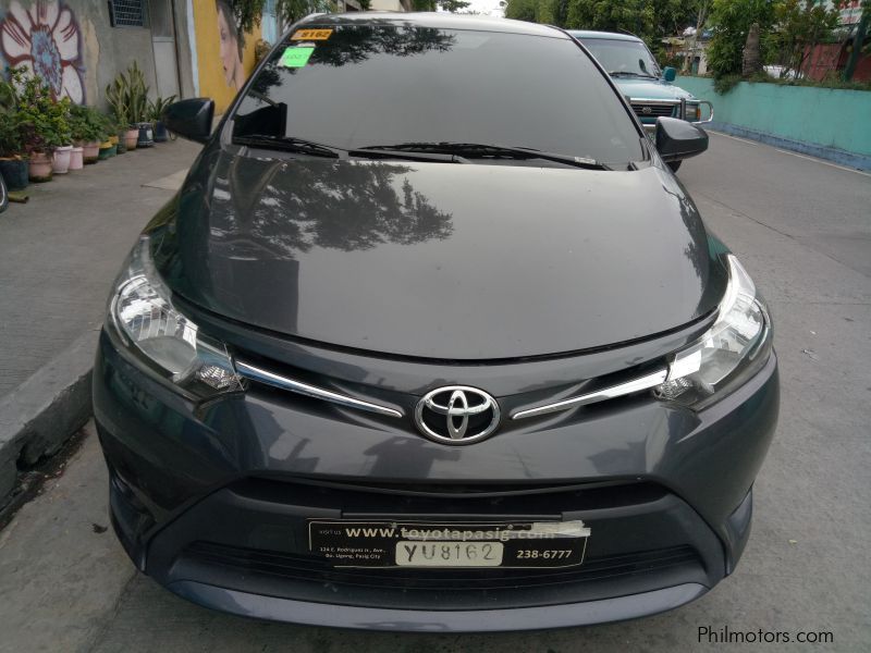 Toyota Toyota Vios 1.3 E manual gas 2016 in Philippines