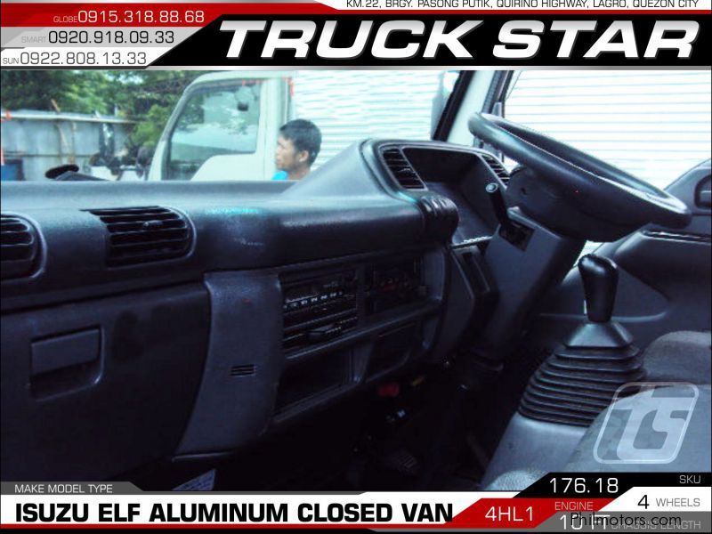 Isuzu Elf Aluminum Closed Van in Philippines