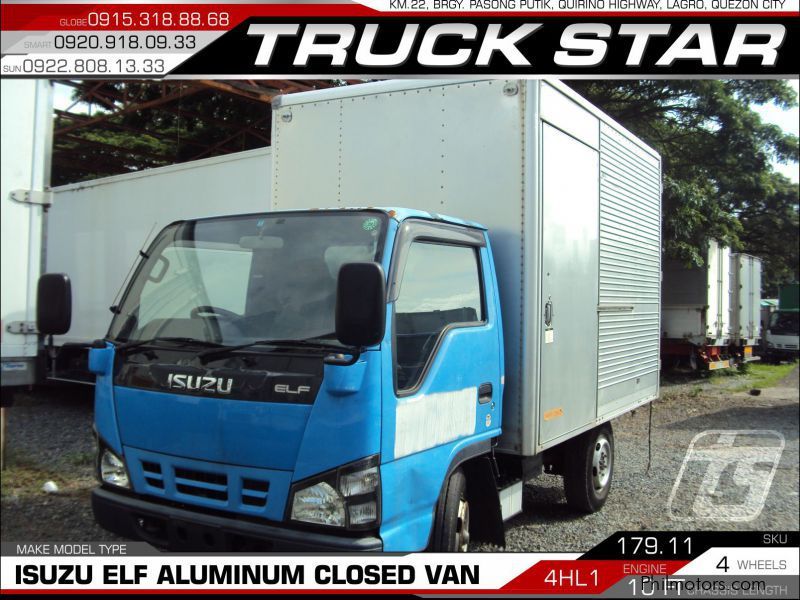 Isuzu Elf Aluminum Closed Van in Philippines