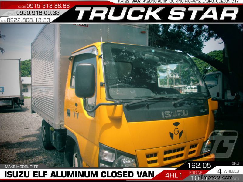 Isuzu Elf Aluminum Closed Van in Philippines