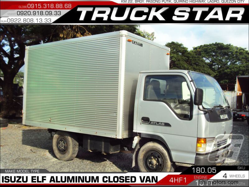 Isuzu Elf Aluminum Closed Van in Philippines