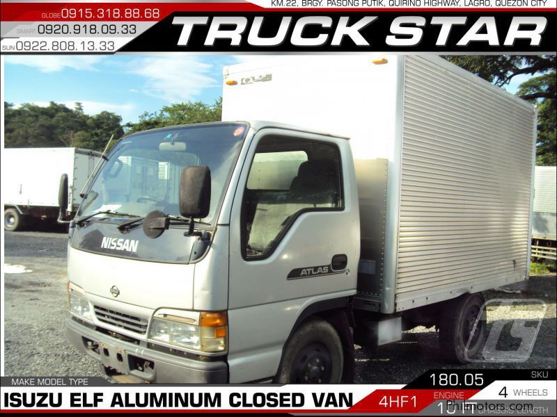 Isuzu Elf Aluminum Closed Van in Philippines