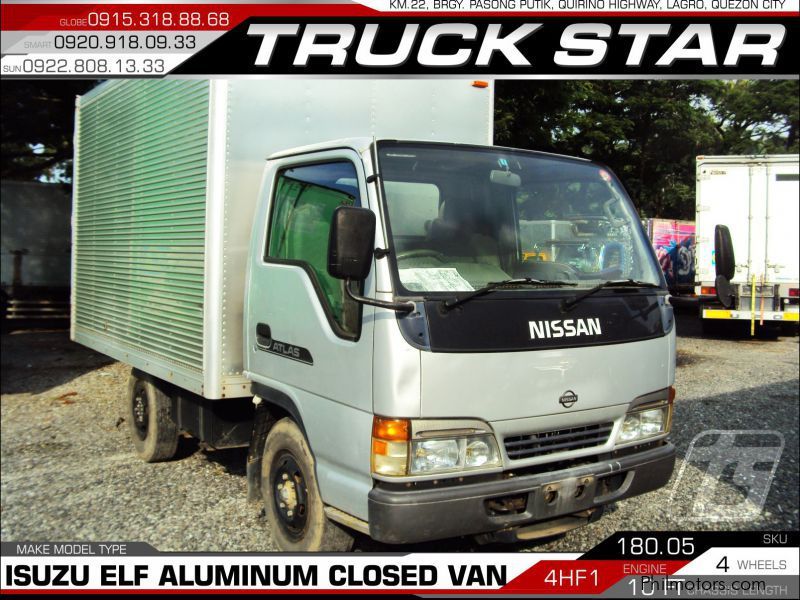 Isuzu Elf Aluminum Closed Van in Philippines