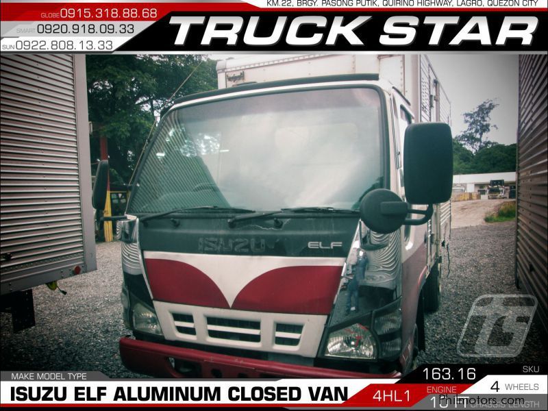 Isuzu Elf Aluminum Closed Van in Philippines