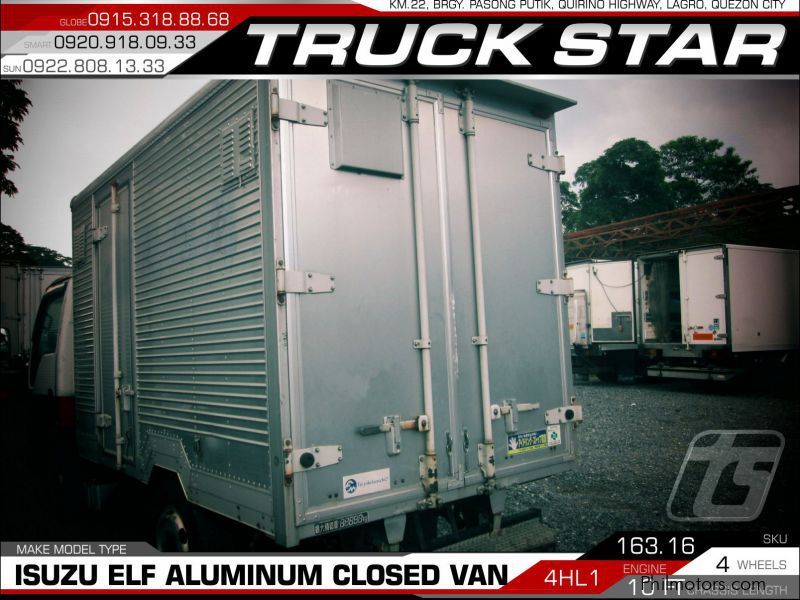 Isuzu Elf Aluminum Closed Van in Philippines