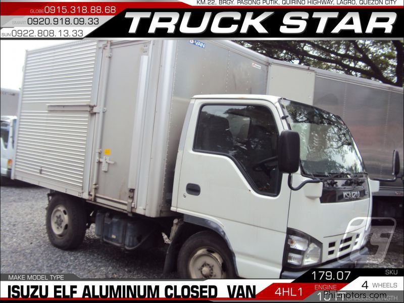 Isuzu Elf Aluminum Closed Van in Philippines