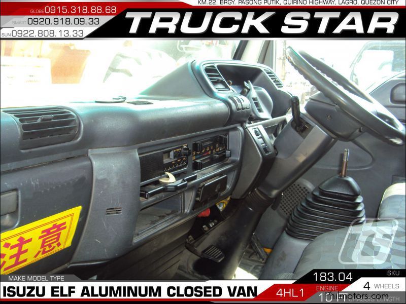 Isuzu Elf Aluminum Closed Van in Philippines